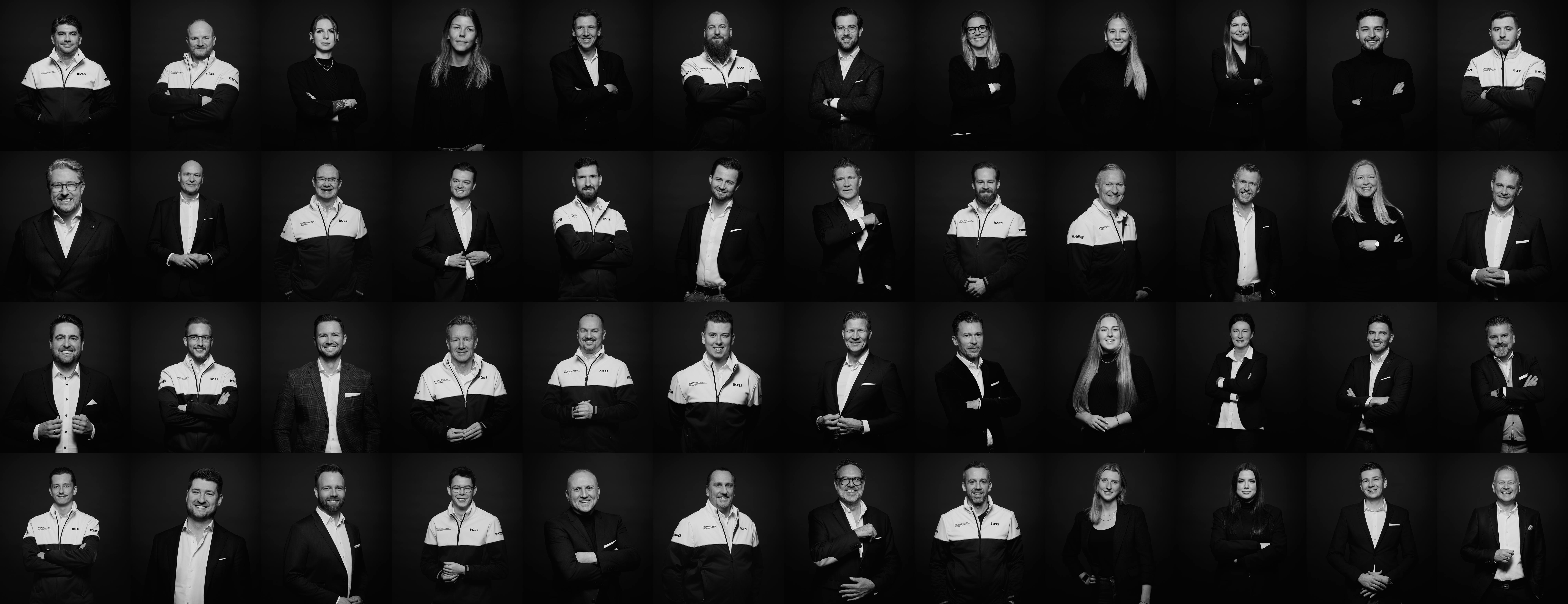 Teambild des Porsche Zentrum Olympiapark